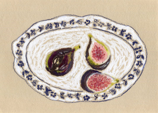 Figs On A Plate